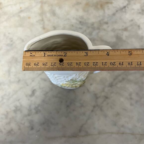 Vintage circa 1970s basketweave pitcher - Picture 9 of 9